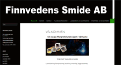 Desktop Screenshot of finnvedenssmide.com