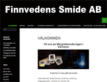Tablet Screenshot of finnvedenssmide.com